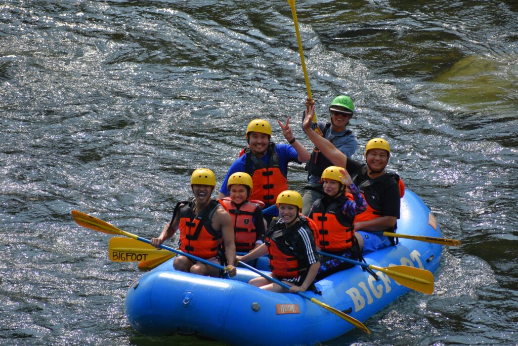 Rafters posing for a picture