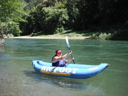 Kayak on calm water